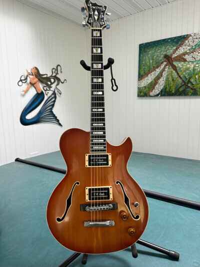 TW Doyle model J C. early 1980s - Violin Burst Custom Made Guitar serial #003