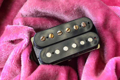 Vintage 1959 Gibson Double Black PAF 7 58k Pickup Les Paul Standard Burst 1960