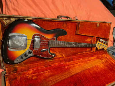 1963 Fender Jazz Bass 100% original with OHSC