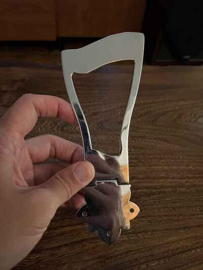 VINTAGE ELECTRIC ACOUSTIC ARCH TOP GUITAR METAL TAIL PIECE