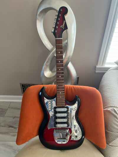 Domino Baron 1967 - 4 pickups Japanese guitar