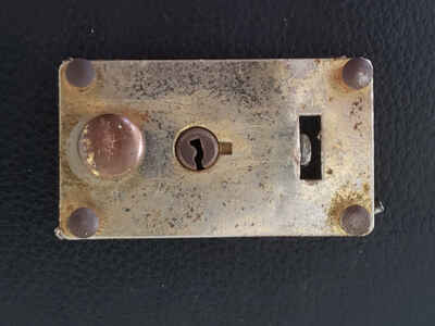 50??s Fender Locking Latch Tweed Case Vintage Tele Strat Part Koylon Project 1954