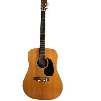 Vintage El Degas F-175 Serial No 1973 Natural Made in Japan Acoustic Guitar El