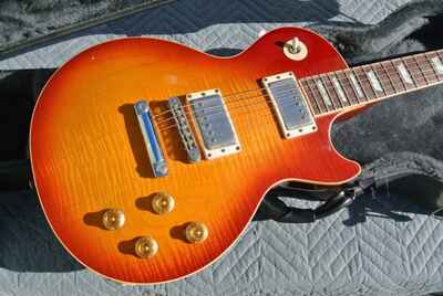 1976 Les Paul Gibson Cherry Sunburst -Original- With Gibson HSC Detailed & Clean