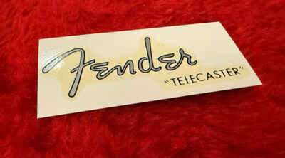 Fender Telecaster Spaghetti Style Waterslide Decal Tele 50s
