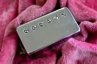 Vintage 1967 Gibson Patent Sticker T-top Humbucking Pickup 7 52k Les Paul SG Sta