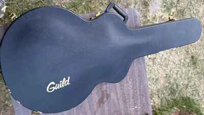 Guild 4516-b Electric Guitar Case Vintage 1970S Black Case