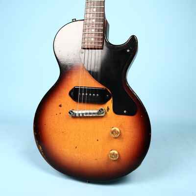 1958 Gibson Les Paul Junior Jr. Electric Guitar Sunburst