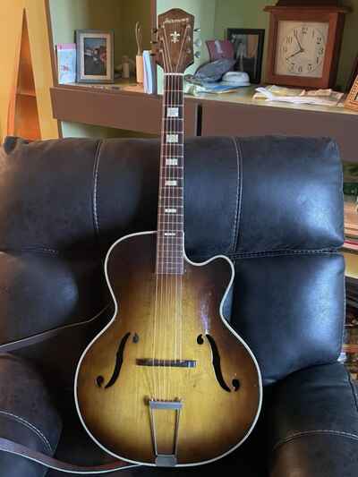 1950??s Harmony 1310 Brilliant Archtop Guitar VGC