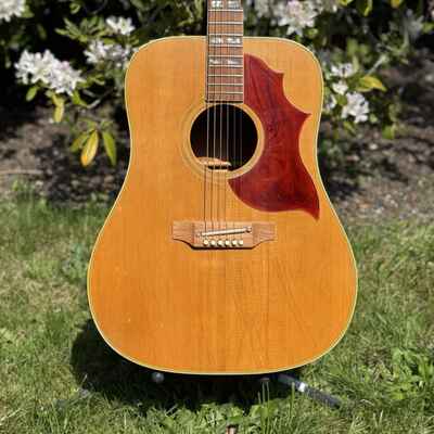 1969 Gibson SJN Southern Jumbo Country Western (cheap Hummingbird)