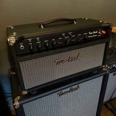 Two Rock Vintage Deluxe 40w head 2024 - black bronco with silver grille