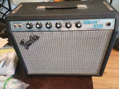 Fender 1977 Princeton Reverb Serviced And Ready To Play