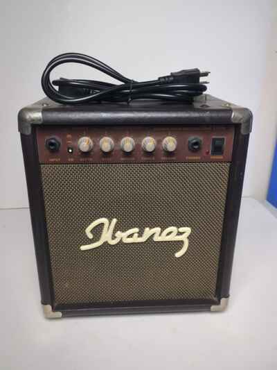 Ibanez IBZ10A Acoustic Guitar Amplifier Vintage Speaker 12W Power 60Hz (Tested)