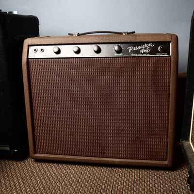 Vintage 1962 Fender Princeton Amp Brown