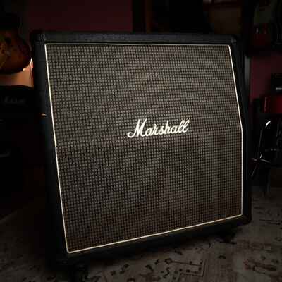 Vintage Marshall 4x12 1970s Rola Cabinet Slant Cab England