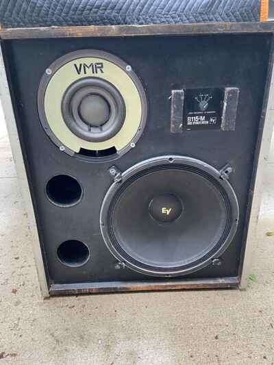 Vintage Electro Voice EV B115-M Two-Way bass cabinet / road case EVM15L