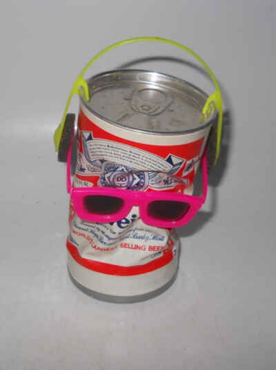 VINTAGE GADGET TOY BEER CAN DANCING 1980s WORKING BODVEIZER
