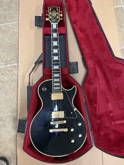 1978 Gibson Les Paul Custom Black