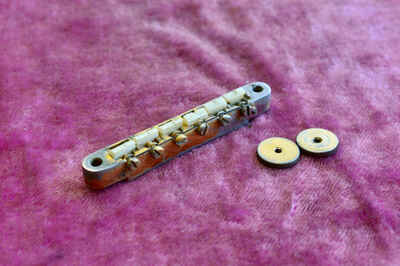 Vintage Gibson 1963 - 1964 Gold ABR-1 Bridge SG Custom ES-345 ES355, No Patent N