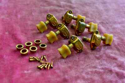Vintage 1950s Epiphone Sealfast Archtop Tuners Emperor Trimuph Zephyr Regent 59
