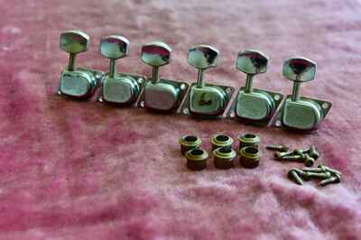 Vintage 1968 1969 Fender Stratocaster "F" Tuners 1967 Telecaster Strat Tele 1970