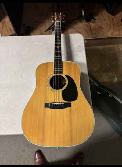 1980 MARTIN ACOUSTIC GUITAR D-35 MADE IN USA WITH HARD CASE|| CHECK  (B02093519)