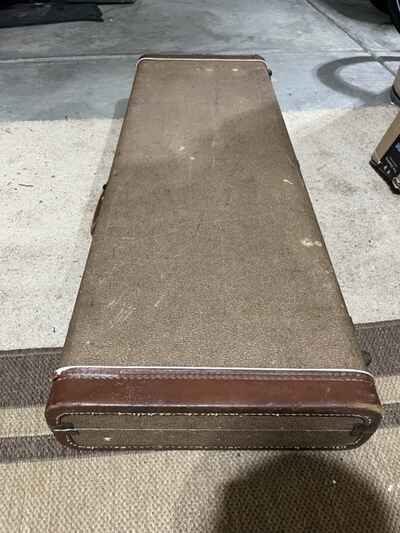 Vintage Fender Early 1960??s Brown Tolex Hardshell Case Jazzmaster Jaguar