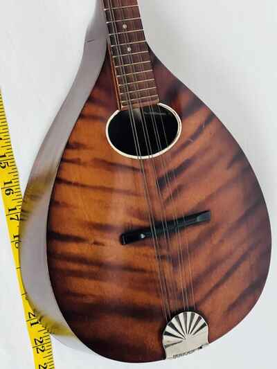 Vintage SUPERTONE MANDOLIN  8-String Tiger Wood? Vintage Guitar 24 In EUC WOW