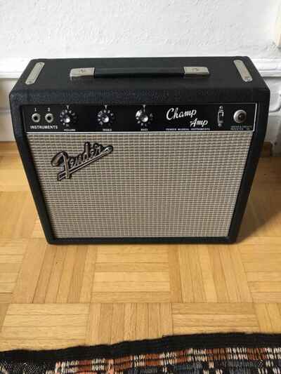 Fender Champ 6-Watt 1x8" Guitar Combo 1966 - Black Panel