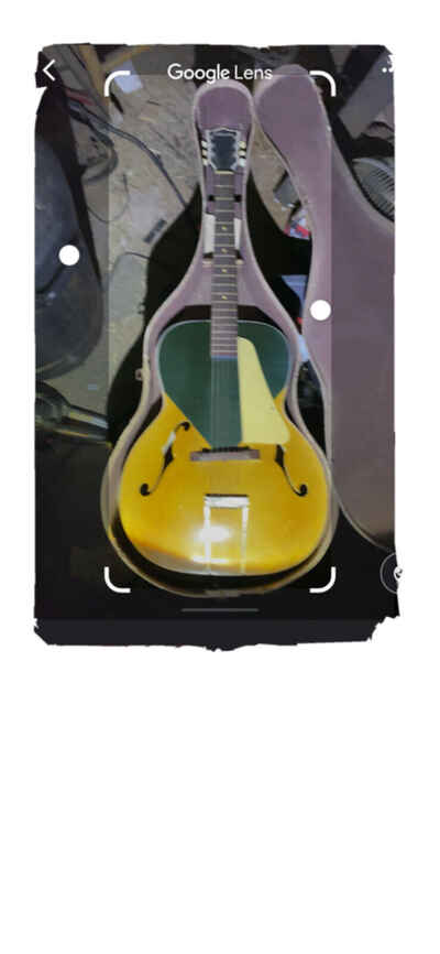1958 silvertone colorama bluegrass Kentucky blue guitar