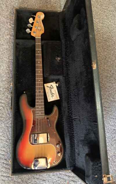 1967 Fender  Precision Bass Sbrst VGC