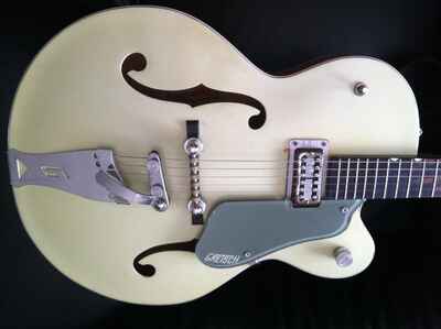 1958 Gretsch Anniversary Original vintage Model 6124 Ebony 2-tone green PAF