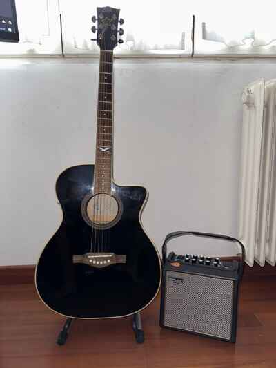 chitarra EKO NTX D100CE + Amplificatore 30w BP Mini