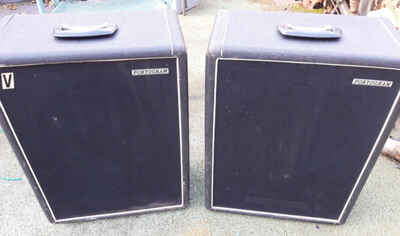 2 x Portogram speakers - vintage 1970