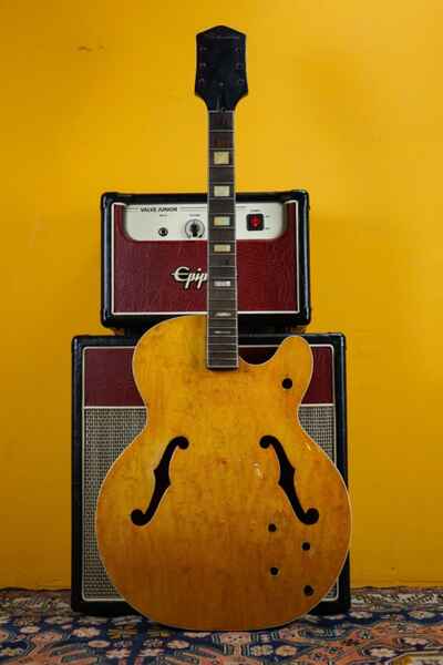 1966 Harmony USA H54 Rocket Body + 1962 Silvertone 1454 Neck Electric Guitar