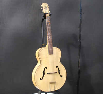 Vintage Harmony USA Archtop Guitar Blues Jazz Chicago Blonde. PLAYER!! 1950s