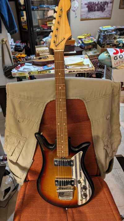 Teisco Del Ray E-200 Tulip Dual Pickups 1960