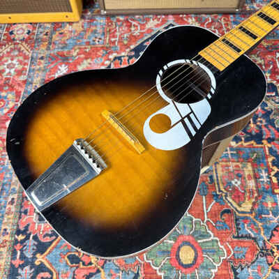 1974 Kay Note Parlor Guitar w / Case