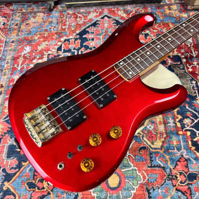 1983 Ibanez RB824 Roadstar Bass Fire Red