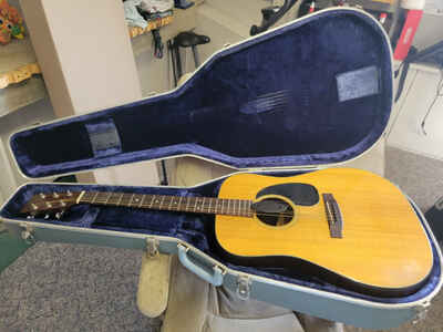 Martin D-18 1974 Acoustic Guitar With Original Hard Case And Paper Work