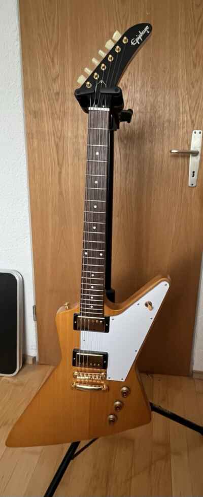 Epiphone 1958 Korina Explorer Aged Natural