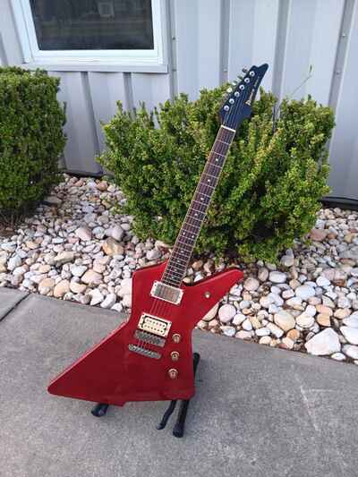 Ibanez Destroyer 1981 Electric Guitar  ~  With ORIGINAL Case  ~  Red  ~  All Original