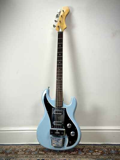 1965 Watkins England Rapier Bass - Powder Blue - Original