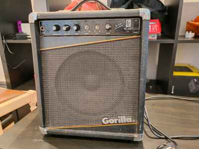 Vintage Gorilla TC-65 Guitar Amp (1987) ?? 65W Solid State Combo ?? Rare USA Tone