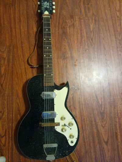1961 Kay Custom Kraft Model 4155 Midnight Special Electric Guitar.