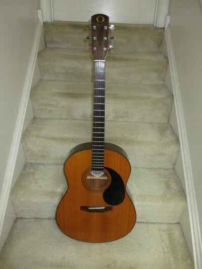 1980 Gurian S3M Acoustic Guitar-Mahogany With Sitka Spruce Top