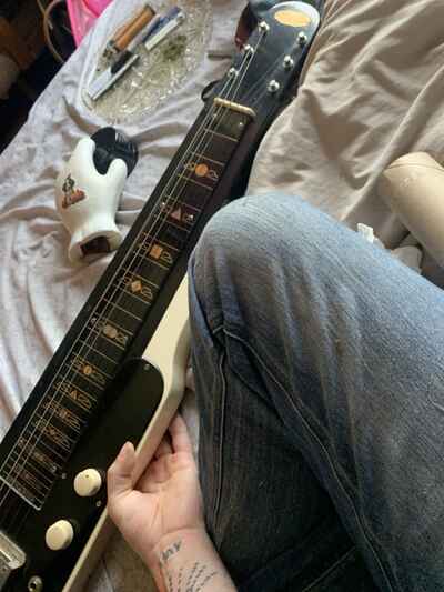SUPRO Jet Airliner 1956 Lap Steel Hawaiian Guitar 6 String Very Nice Condition