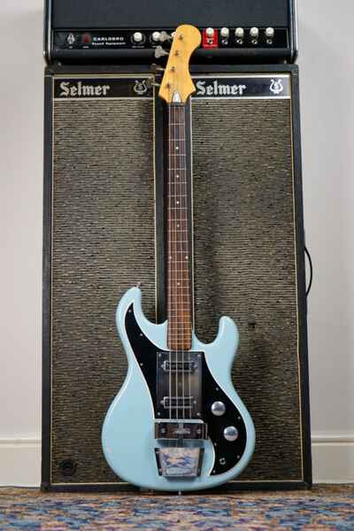 1965 Watkins (WEM / Wilson) Rapier Bass (Made in England) Powder Blue - Original