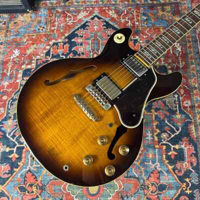 Greco SV800S Super View Semi Hollowbody ES339 Style Maxon PU2 Fujigen 1979