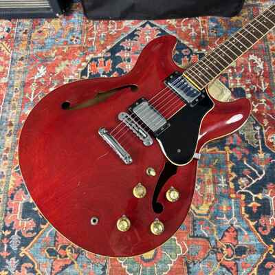 Yamaha SA700 Semi Hollowbody ES335 Type 1981 Persimmon Red